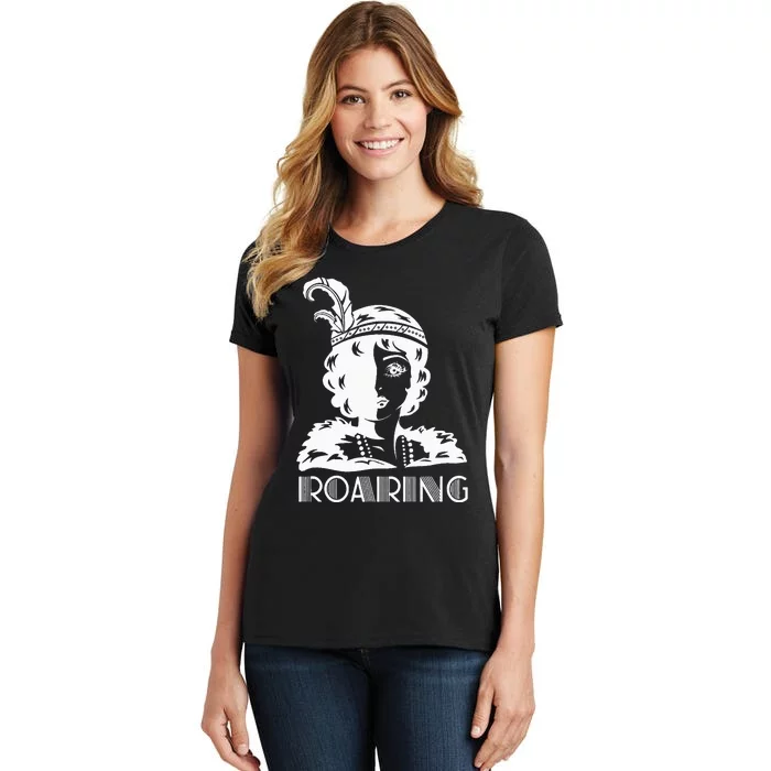 ROARING 1920's Great Gatsby Glamorous Woman Flapper Women's T-Shirt