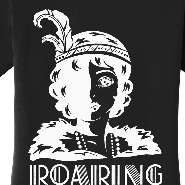 ROARING 1920's Great Gatsby Glamorous Woman Flapper Women's T-Shirt