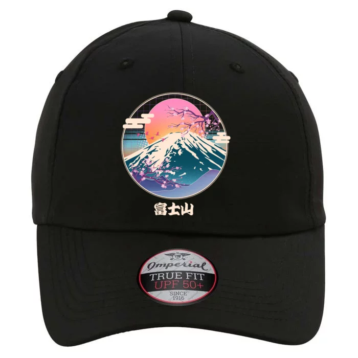 Retro 1980s Japanese Mount Fuji The Original Performance Cap