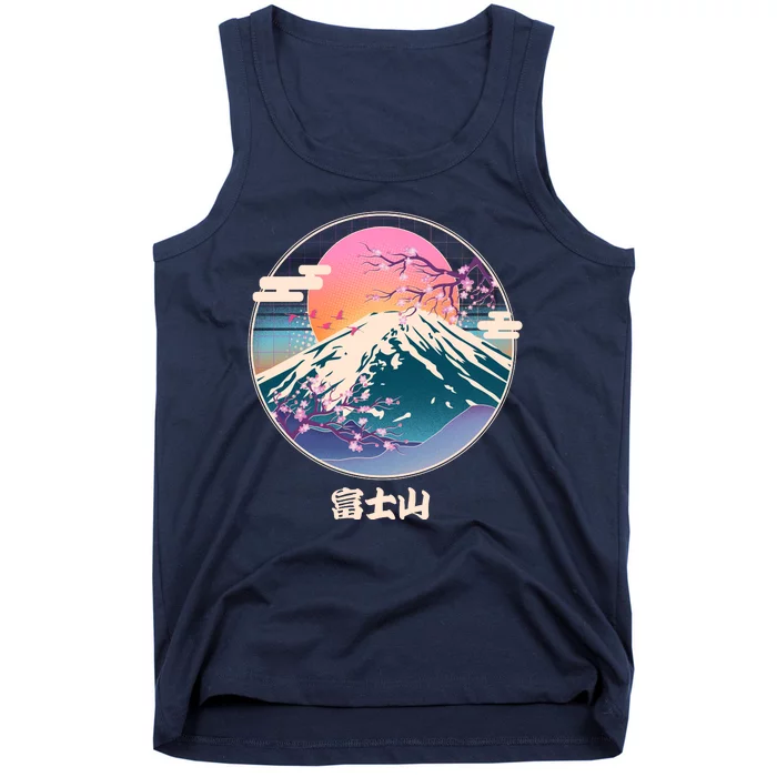 Retro 1980s Japanese Mount Fuji Tank Top