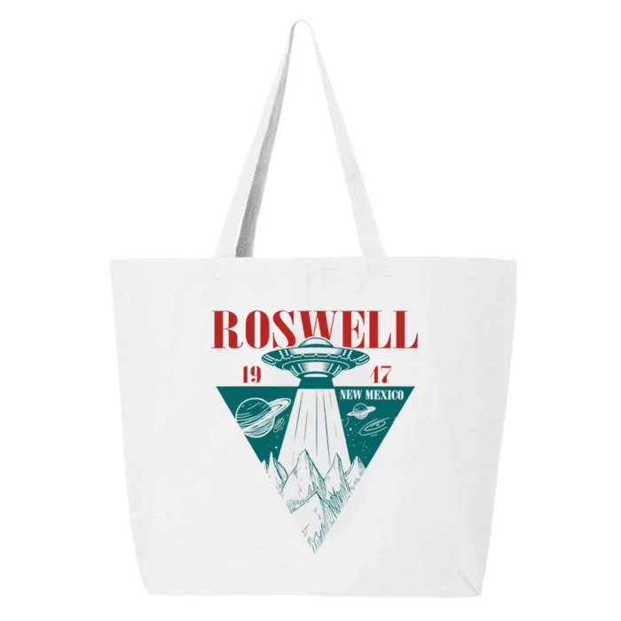 Roswell 1947 New Mexico Ufo Aliens Spaceship 25L Jumbo Tote