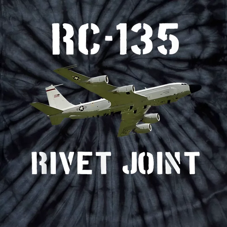 Rc 135 Rivet Joint Spy Plane Aircraft Tie-Dye T-Shirt