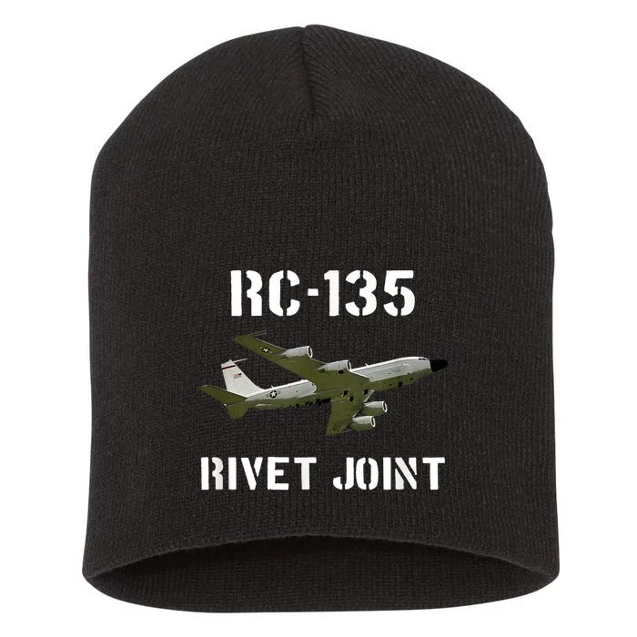 Rc 135 Rivet Joint Spy Plane Aircraft Short Acrylic Beanie