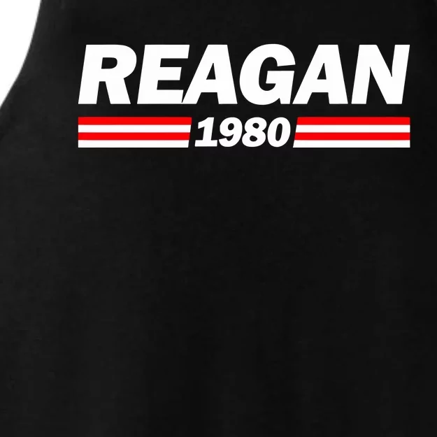 Reagan 1980 Ladies Tri-Blend Wicking Tank