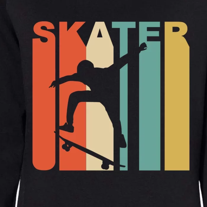 Retro 1970S Style Skater Skateboarder Skateboarding Cute Gift Cool Gift Womens California Wash Sweatshirt