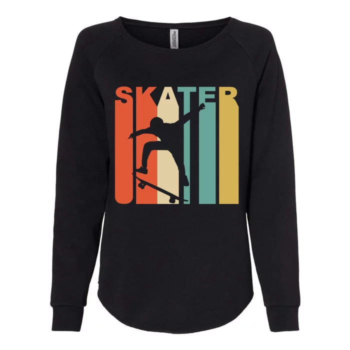 Retro 1970S Style Skater Skateboarder Skateboarding Cute Gift Cool Gift Womens California Wash Sweatshirt