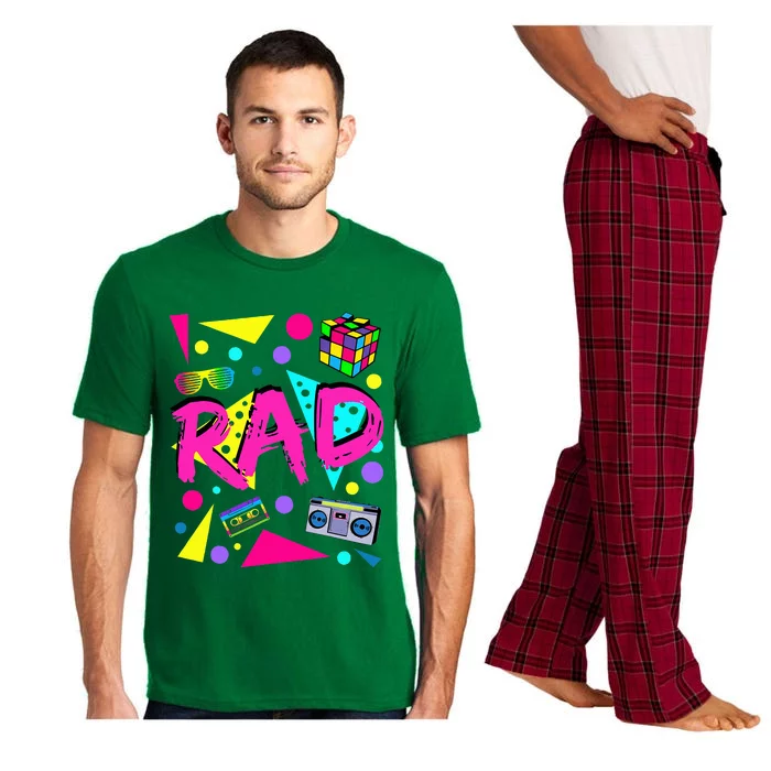 Rad 1980s Vintage Eighties Costume Party Pajama Set