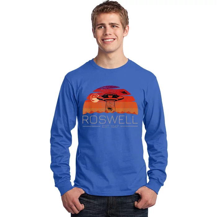 Roswell 1947 Vintage Alien UFO New Mexico Tall Long Sleeve T-Shirt