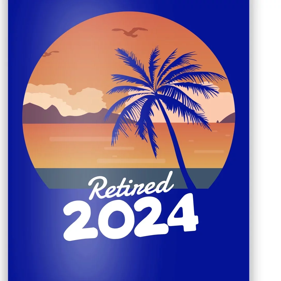 Retired 2024 Beach Palm Tree Summer Vibes Poster