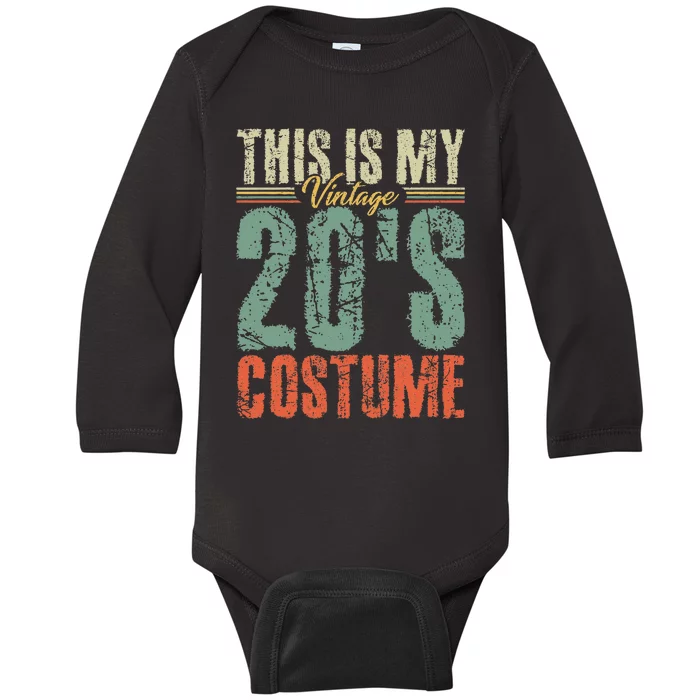 Roaring 20s Costume 20s Outfit 1920s Fashion 20 Theme Party Baby Long Sleeve Bodysuit