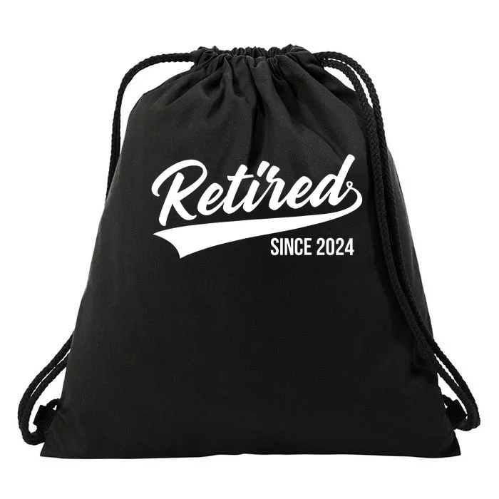 Retired 2024 Decoration Retirement Drawstring Bag