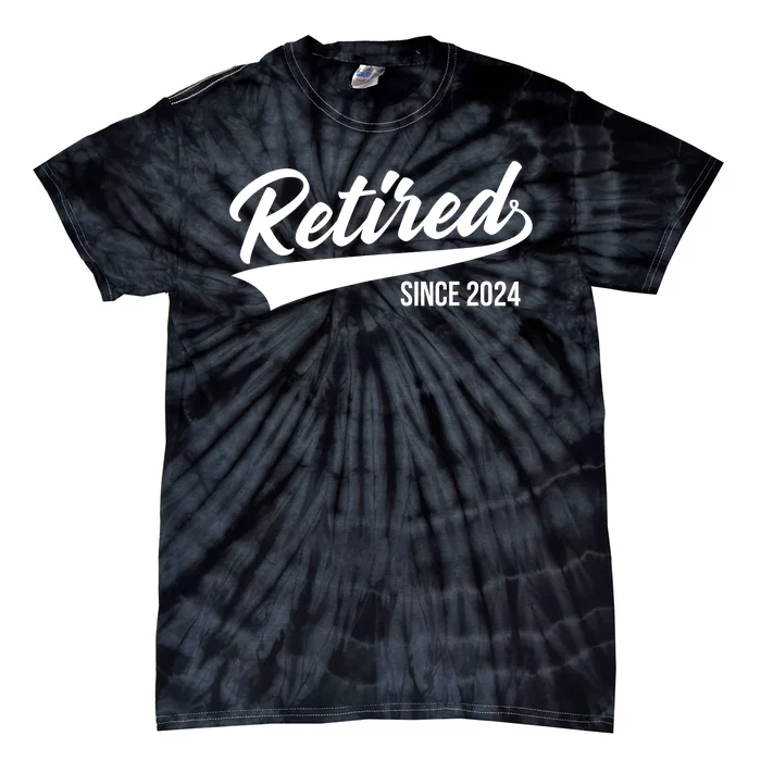 Retired 2024 Decoration Retirement Tie-Dye T-Shirt