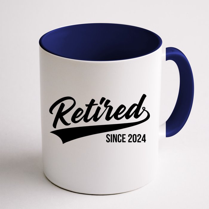 Retired 2024 Decoration Retirement Front & Back Coffee Mug