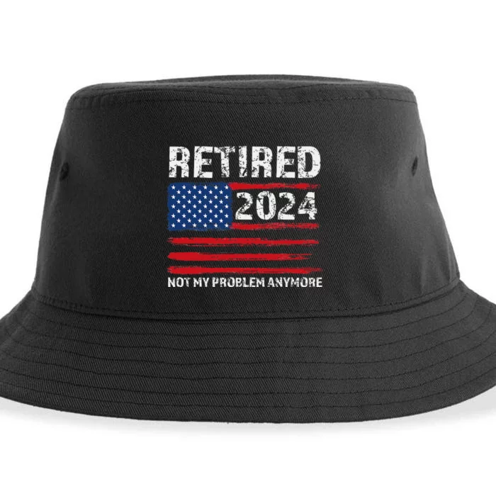 Retired 2024 Decoration Retirement Sustainable Bucket Hat