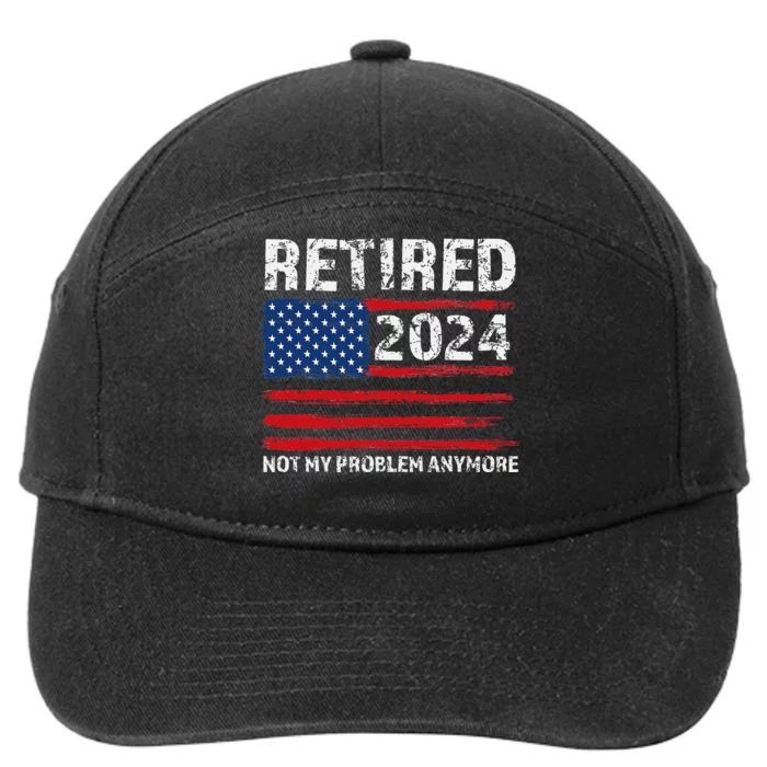 Retired 2024 Decoration Retirement 7-Panel Snapback Hat