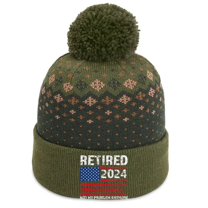 Retired 2024 Decoration Retirement The Baniff Cuffed Pom Beanie