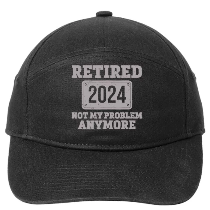 Retired 2024 Decoration Retirement 7-Panel Snapback Hat