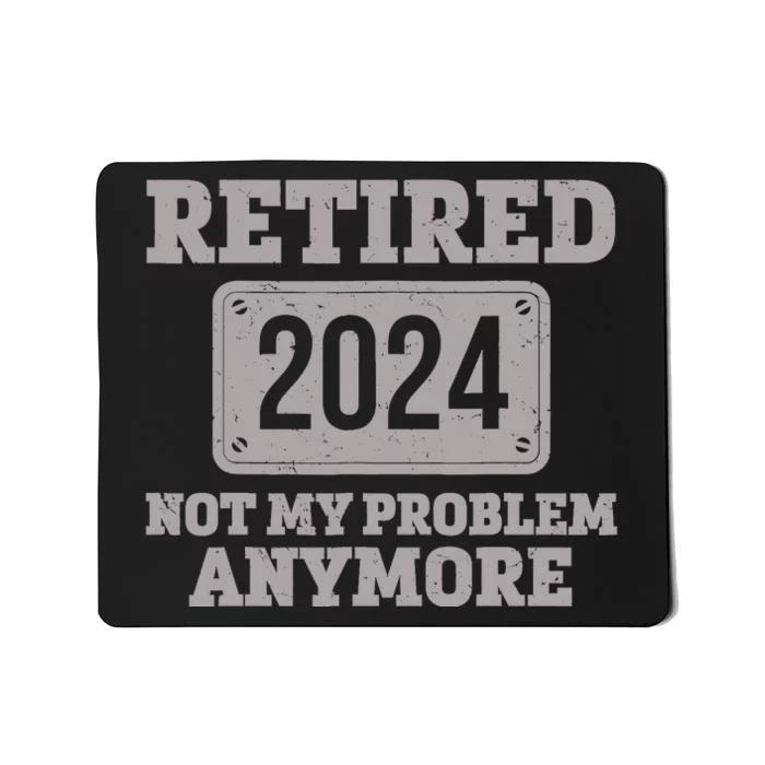 Retired 2024 Decoration Retirement Mousepad