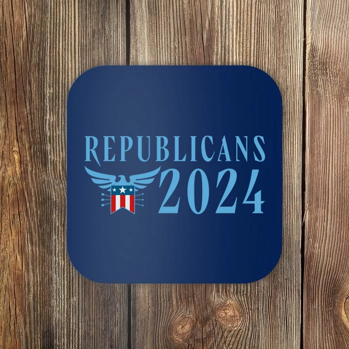 Republicans 2024 Election Logo Coaster