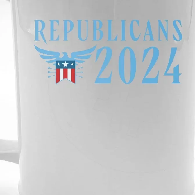 Republicans 2024 Election Logo Front & Back Beer Stein