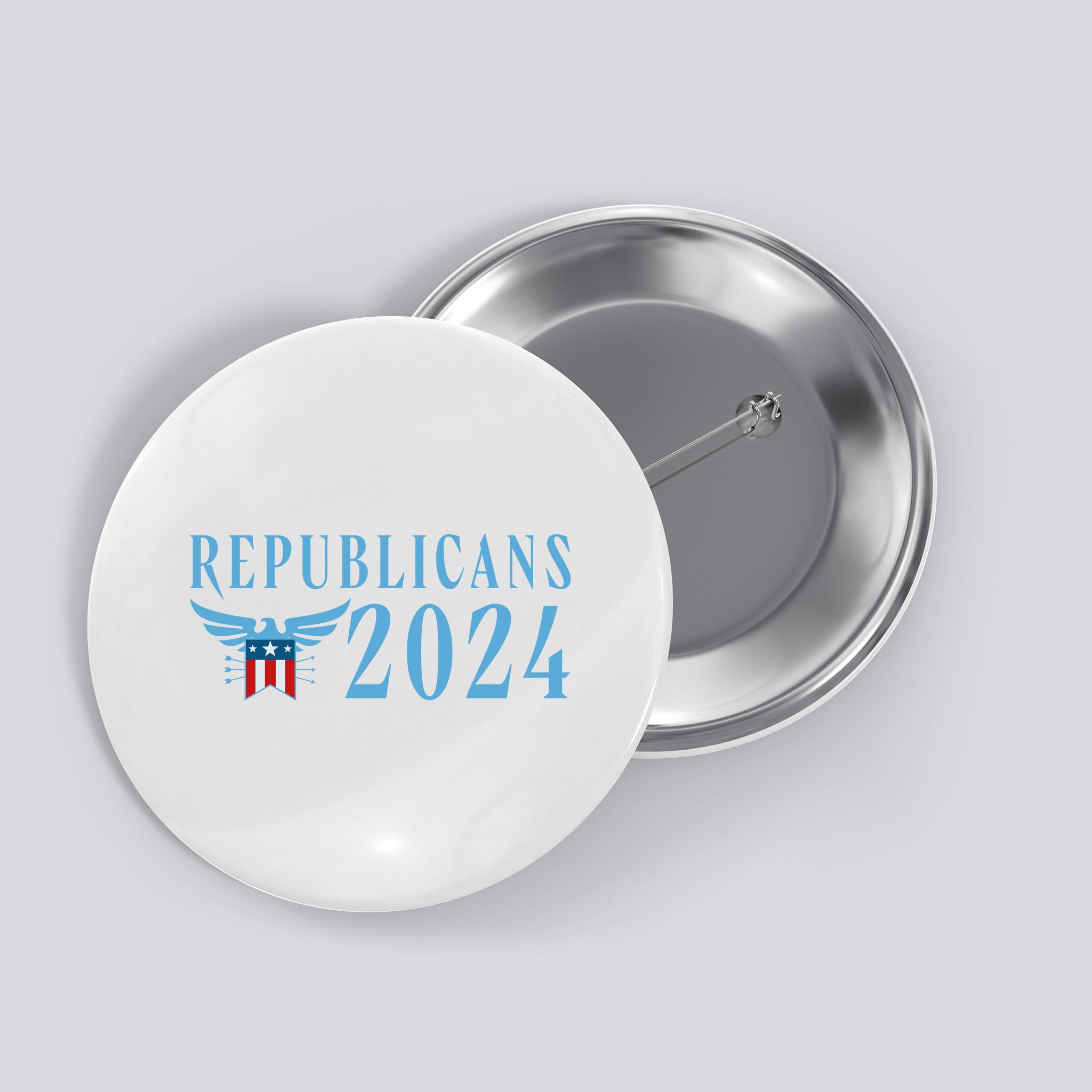 Republicans 2024 Election Logo Button | TeeShirtPalace