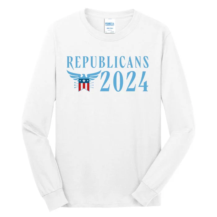 Republicans 2024 Election Logo Tall Long Sleeve T-Shirt