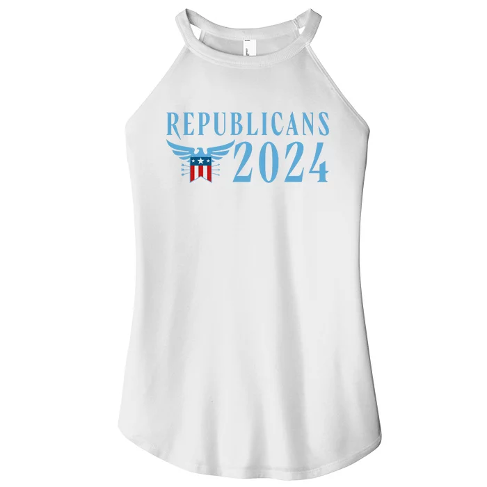 Republicans 2024 Election Logo Women’s Perfect Tri Rocker Tank