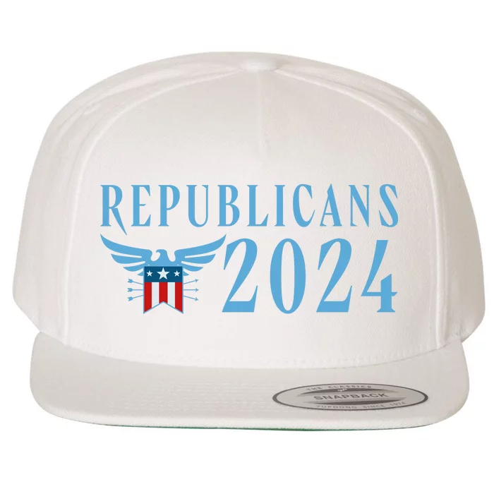 Republicans 2024 Election Logo Wool Snapback Cap