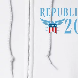 Republicans 2024 Election Logo Full Zip Hoodie