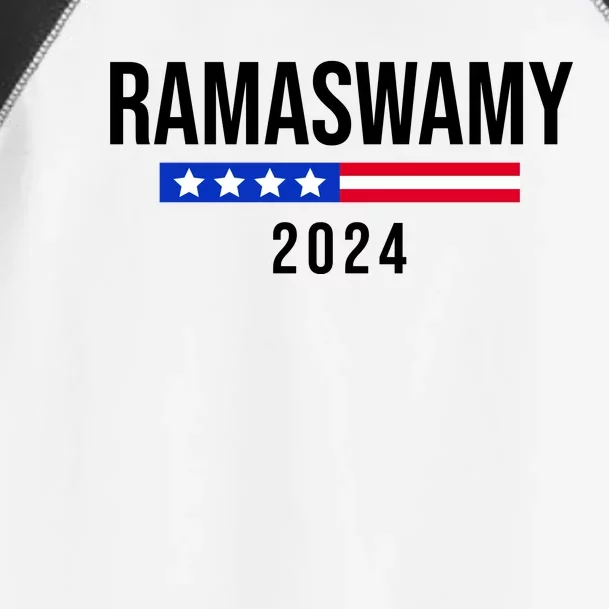 Ramaswamy 2024 Election Toddler Fine Jersey T-Shirt