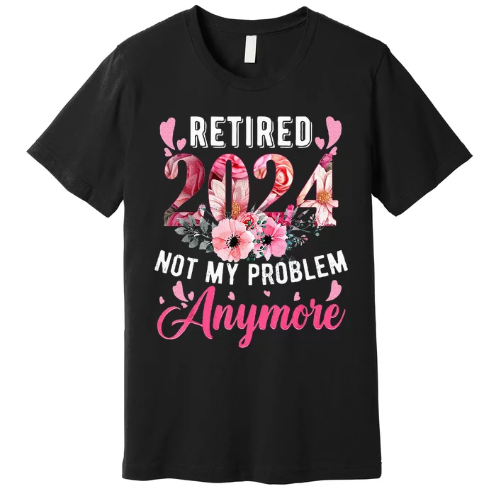 Retired 2024 Funny Retirement Premium T-Shirt