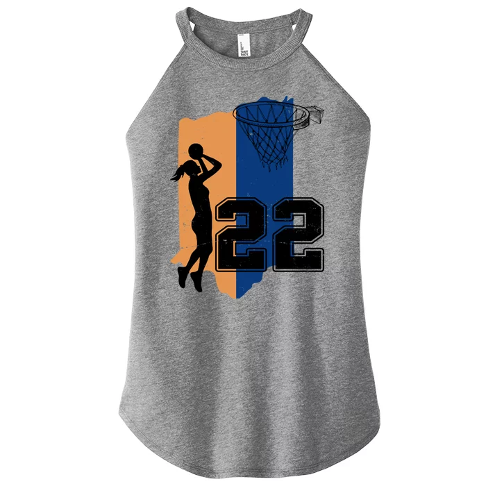 Retro 22 Female Basketball Player Women’s Perfect Tri Rocker Tank