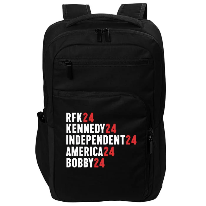 Rfk 24 Kennedy 24 Independent 24 America 24 Bobby 24 Impact Tech Backpack