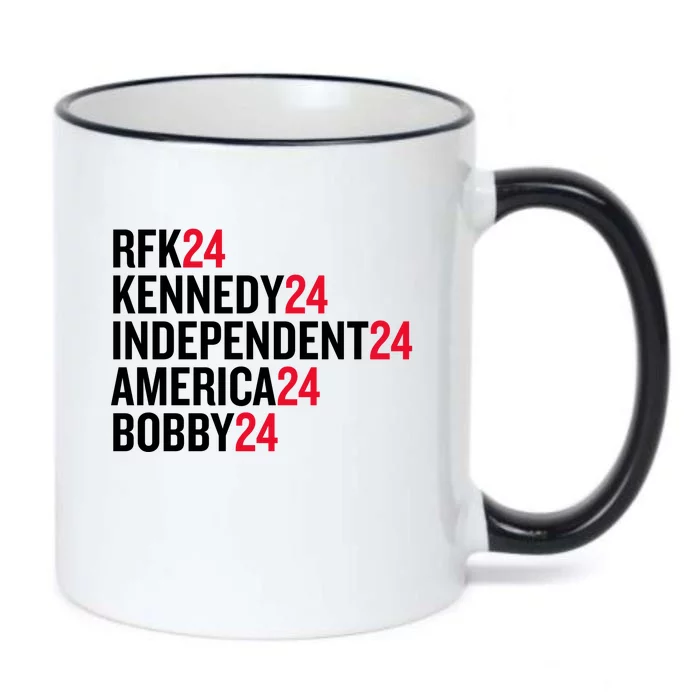 Rfk 24 Kennedy 24 Independent 24 America 24 Bobby 24 Black Color Changing Mug