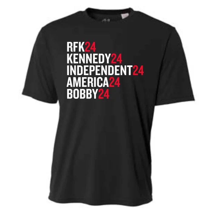 Rfk 24 Kennedy 24 Independent 24 America 24 Bobby 24 Cooling Performance Crew T-Shirt