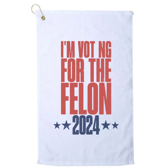 Rump 2024 Maga Conservative Platinum Collection Golf Towel