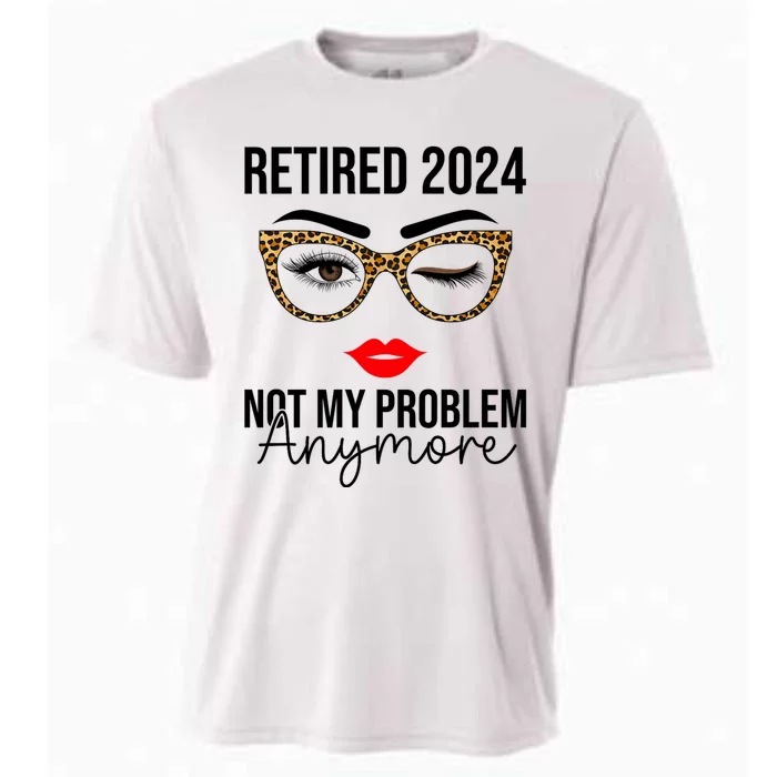 Retired 2024 Not My Problem Anymore Cooling Performance Crew T-Shirt