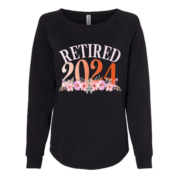 Retired 2024 Not My Problem Anymore Womens California Wash Sweatshirt