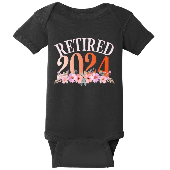 Retired 2024 Not My Problem Anymore Baby Bodysuit