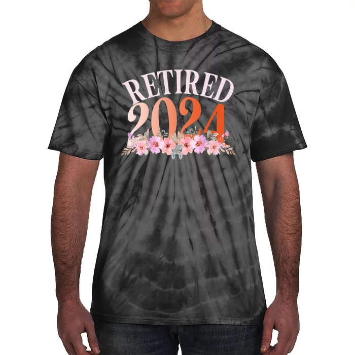 Retired 2024 Not My Problem Anymore Tie-Dye T-Shirt