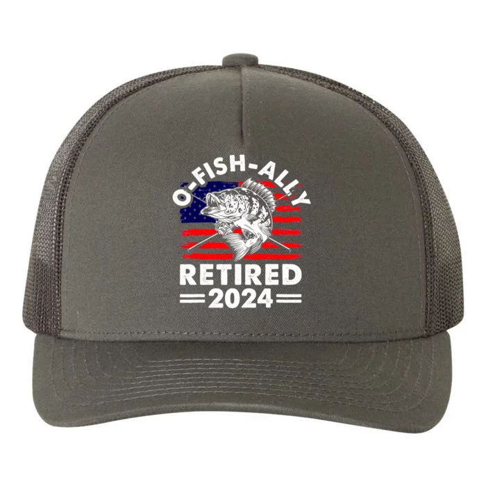 Retirement 2024 O Fish Ally Retired 2024 Fishing Yupoong Adult 5-Panel Trucker Hat