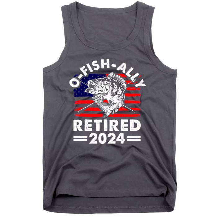 Retirement 2024 O Fish Ally Retired 2024 Fishing Tank Top