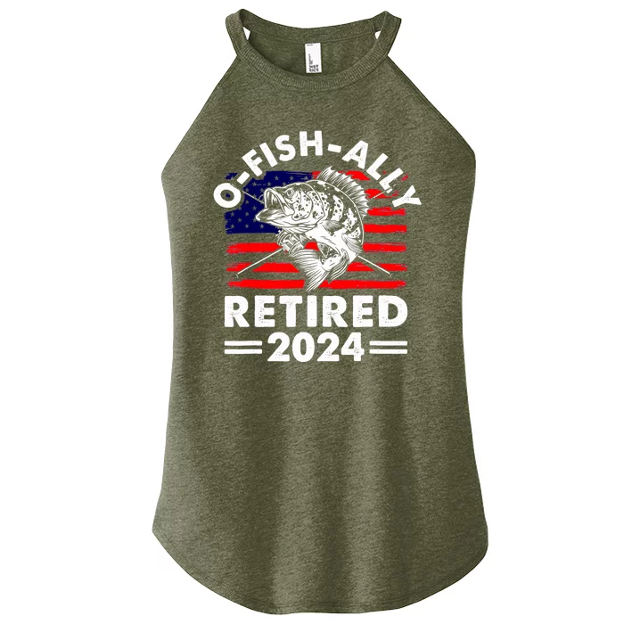 Retirement 2024 O Fish Ally Retired 2024 Fishing Women’s Perfect Tri Rocker Tank