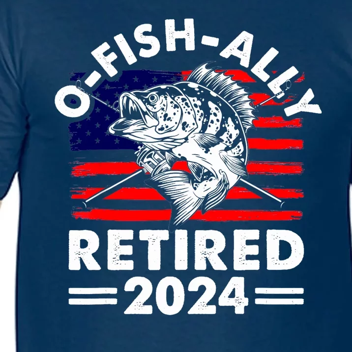 Retirement 2024 O Fish Ally Retired 2024 Fishing Comfort Colors T-Shirt