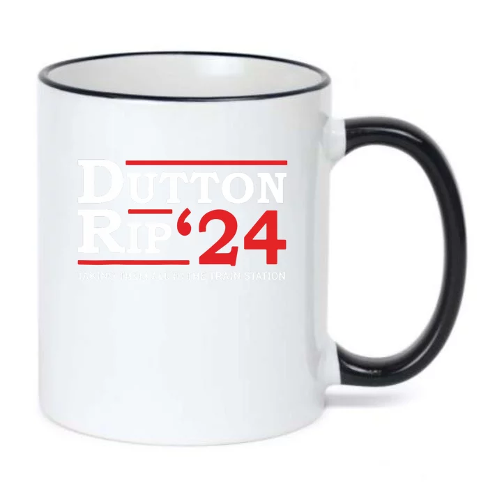 Rip 2024 President Day 4th Of July Black Color Changing Mug