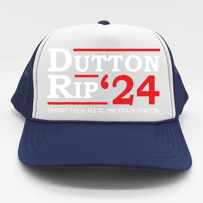 Rip 2024 President Day 4th Of July Trucker Hat