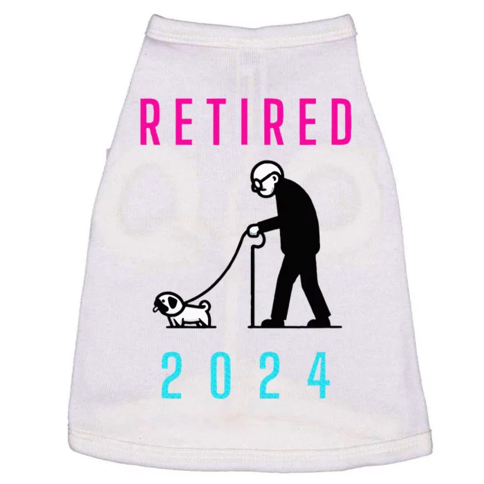 Retired 2024 Pug Owner Retirement Doggie Tank