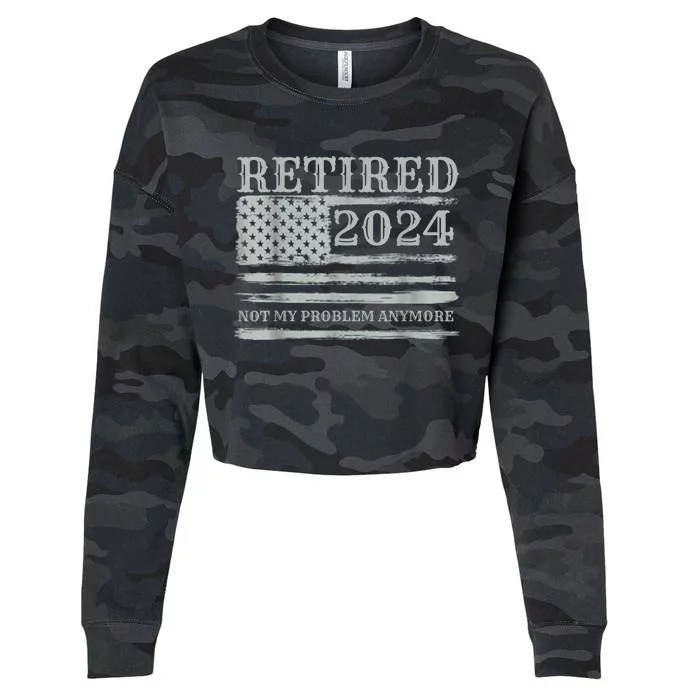 Retired 2024 Retirement Cropped Pullover Crew