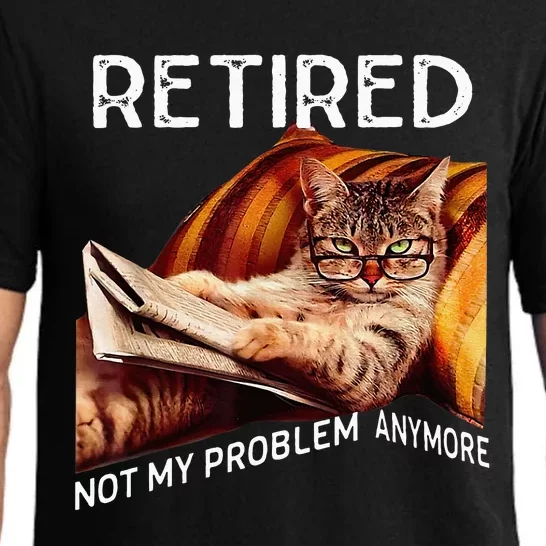 Retiret 2024 Retired 2024 Not My Problem Anymore Pajama Set