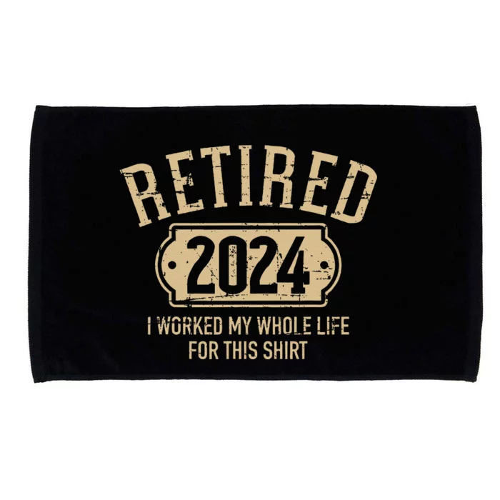 Retired 2024 Retirement Worked Whole Life For This Microfiber Hand Towel